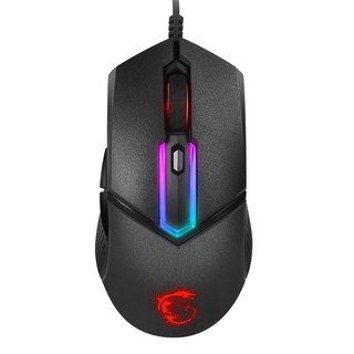 msi 微星 電競滑鼠 原廠保固, CLUTCH GM30, 黑色