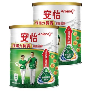 Anlene 安怡 長青高鈣低脂奶粉, 1.5kg, 2罐