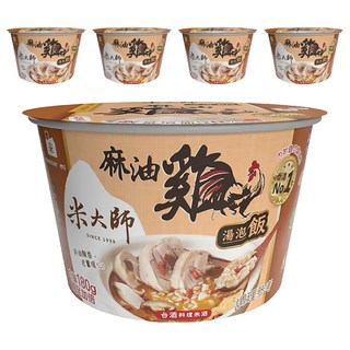 master mi 米大師 湯泡飯 麻油雞, 232g, 5個