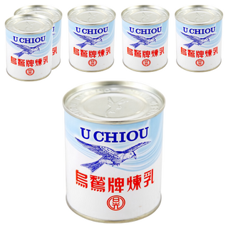 烏鶖牌煉乳 加糖全脂煉乳 精煉濃縮製成, 360g, 6罐