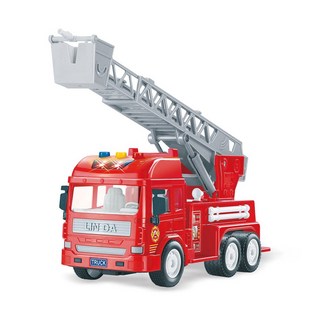 風車圖書 FOOD超人 城市聲光慣性雲梯車, 1盒