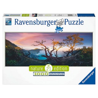 Ravensburger 維寶 全景拼圖 伊真火山藍眼淚 Set 1000片 nature 21 edition Panorama, 1組