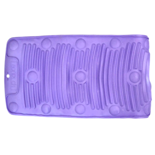 可折疊凹凸設計洗衣板 PVC材質, 隨機顏色, 1個