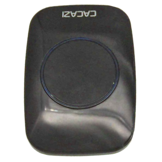 CACAZI 智能無線音樂門鈴呼叫機, 12V/23A電池, 110V插電, 1組