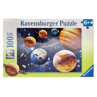 Ravensburger 維寶 拼圖，太空主題，100片，適合6歲以上兒童, RV10904, 1盒