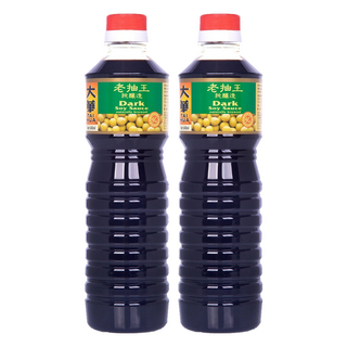 大華醬油 特級純釀造醬油 老抽 640ML, 2瓶