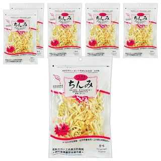 祥榮生物科技 牛乳鮮絲 高鈣營養 手工製作 香濃有勁 原味, 80g, 6包