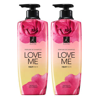 ELASTINE 伊絲婷 奢華香水系列 洗髮精 甜蜜愛戀 含17X胺基酸, 600ml, 2瓶
