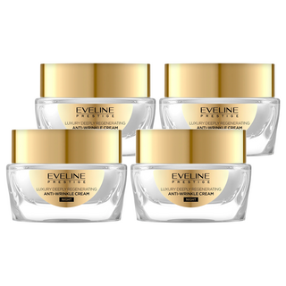 EVELINE 24K 蝸牛魚子醬晚霜 - 深層修復抗皺, 50ml, 4罐