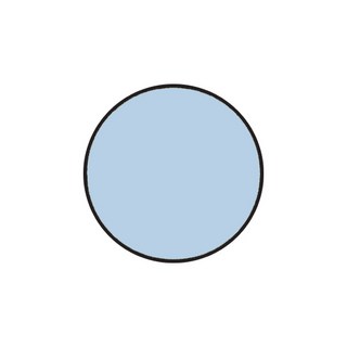 Luda 彩色手機支架 黑色機身 霧面, 天空藍, 1個