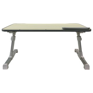 ANYKEY 升降摺疊筆電桌 RD200, 52x30公分, 米色