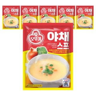 오뚜기 야채스프, 80g, 6개
