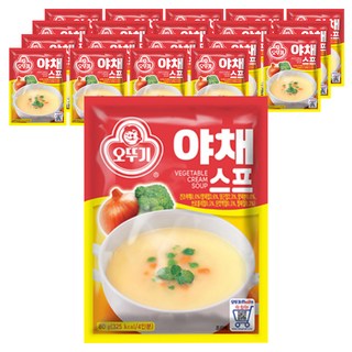 오뚜기 야채스프, 80g, 20개