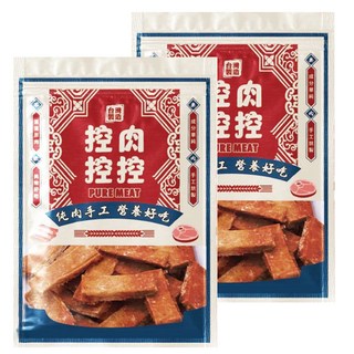 控肉控控 寵物肉乾 牛肉厚片, 純手工製作, MIT, 美味營養, 安全衛生, 80g, 2包