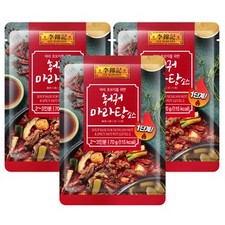 이금기 훠궈 마라탕 소스, 70g, 3개