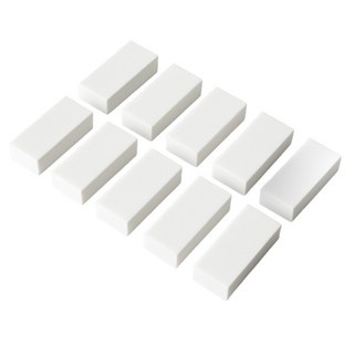輕鬆擦除的藝術橡皮擦, 白色, 1套