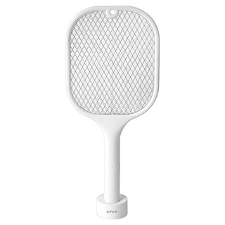 Kinyo 充電式二合一滅蚊器 捕蚊拍 捕蚊燈, 白色