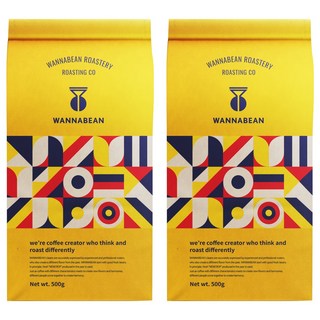 WANNABEAN 印尼曼特寧G1咖啡, 義式濃縮, 500g, 2包