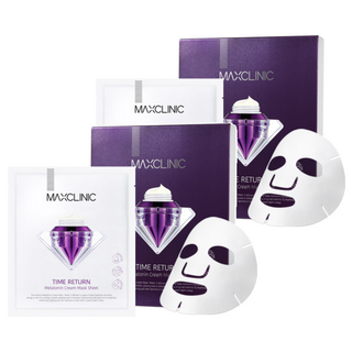 맥스클리닉 타임 리턴 멜라토닌 마스크팩, 4개입, 2개