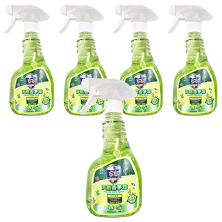 Family 家家 天然香茅油 噴式, 天然植物萃取精華油, 不含殺蟲劑配方, 500ml, 5瓶, 500毫升