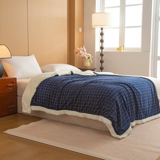 法蘭絨羊羔絨毛毯