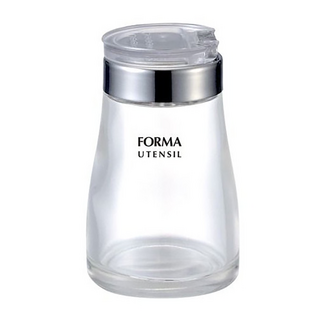 ASVEL FORMA 鹽罐 80ml 密閉附蓋設計 玻璃材質 耐用環保, 1罐