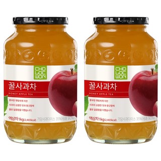 Cholocwon 蜂蜜蘋果茶醬, 1kg, 1罐, 2罐