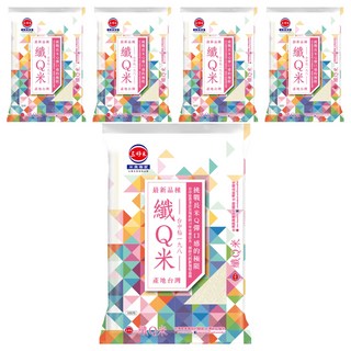 三好米 纖Q米, 低澱粉高纖維 增添飽足感, CNS 二等, 1.5kg, 5包