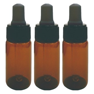 台灣 COSMOS 滴管瓶 15ml, 棕色/透明色 顏色隨機, 3件