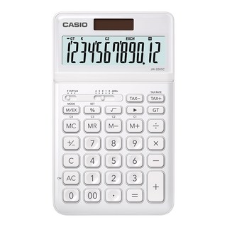 CASIO 卡西歐 彩色計算機 JW-200SC, 白色