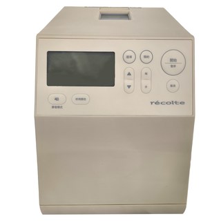 recolte 麗克特 Compact Bakery 製麵包機, 12種精選菜單, 附日本原創80頁52道食譜, RBK-1