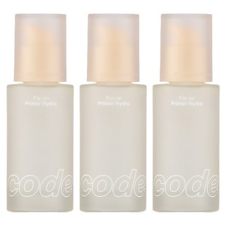 Code Glokolor 水潤定妝妝前乳 30ml, 3罐, 單色