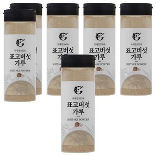 청초린 표고버섯가루, 50g, 6개