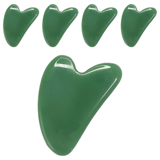 玉石刮痧板, 5個, 愛心(BJ5-7)