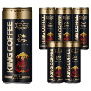 티엔아이킹커피 콜드브루 블랙, 6개, 238ml