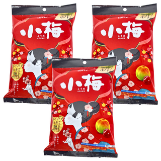 LOTTE 樂天 小梅 梅子風味糖, 56.7g, 3包