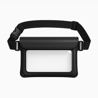 탐사 IPX8등급 방수팩 클러치 크로스백 방수 가방, 블랙, 1개