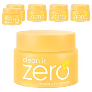 BANILA CO 芭妮蘭 Zero零感肌瞬卸凝霜 亮白款, 零乾澀 零殘妝 零髒污, 100ml, 6件