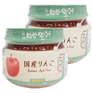 kewpie 極上嚴選日本蘋果泥 5M 70g 日本產蘋果 無添加 寶寶副食品首選, 蘋果, 2罐