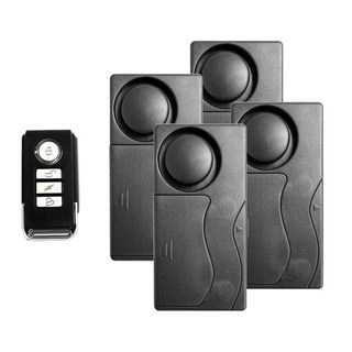 逸奇 震動感應門窗防盜警報器 緊急警報 迎賓門鈴 4合1遙控, ES-35G, 1組