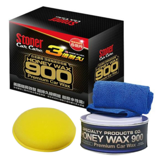 Stoner 美國史東樂 升級版 HONEY WAX 900 汽車棕梠蠟 312g, 1盒