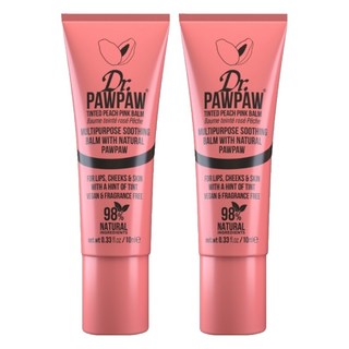 Dr.PAWPAW 蜜桃亮采霜, 2個, 10ml, 蜜桃粉/果香
