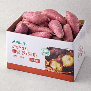 해남 꿀고구마, 5kg, 1개