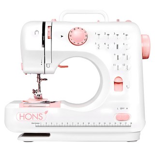 HONS 迷你縫紉機, HSSM-1201, 粉紅色