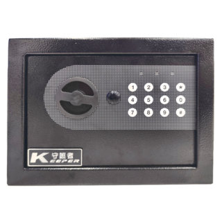 KEEPER SAFE BOX 守護者 迷你電子密碼保險箱收納箱, 黑色