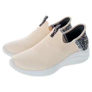 SKECHERS 女 瞬穿系列 ULTRA FLEX 3.0 健走鞋 149712LPD 休閒鞋 紡織布鞋面, 24.5cm, 米白色