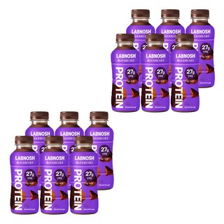 Labnosh 蛋白飲 可可口味, 350ml, 12個