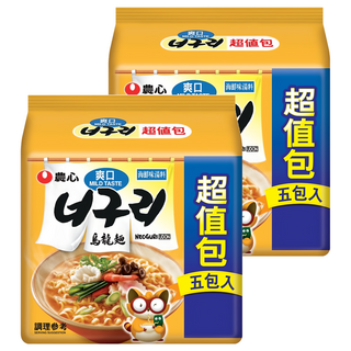 NONGSHIM 農心 爽口海鮮味烏龍麵, 120g, 10包