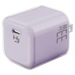 HONG JIN 宏晉 PD快充頭 mini33, 1個, 紫色