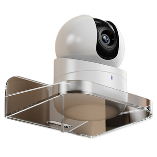 Taminayo 便利免鑽孔家用攝影機 CCTV 透明支架 灰色, 單一商品, 1個